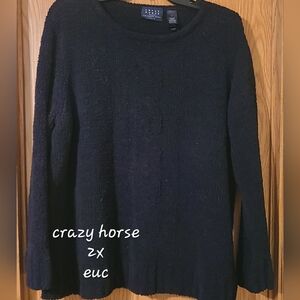 Crazy Horse 2x black sweater